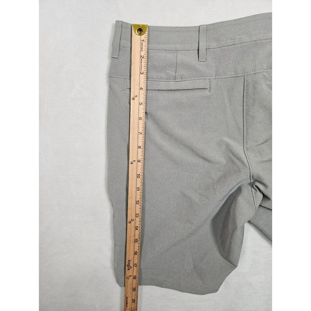 Public Rec All Day Every Day Shorts Mens 32 Grey Performance Stretch Golf Tech